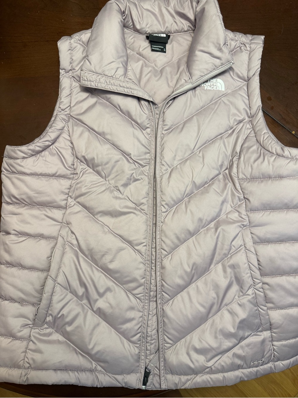 The North Face Women's Light Lavender Quilted Puffer Vest